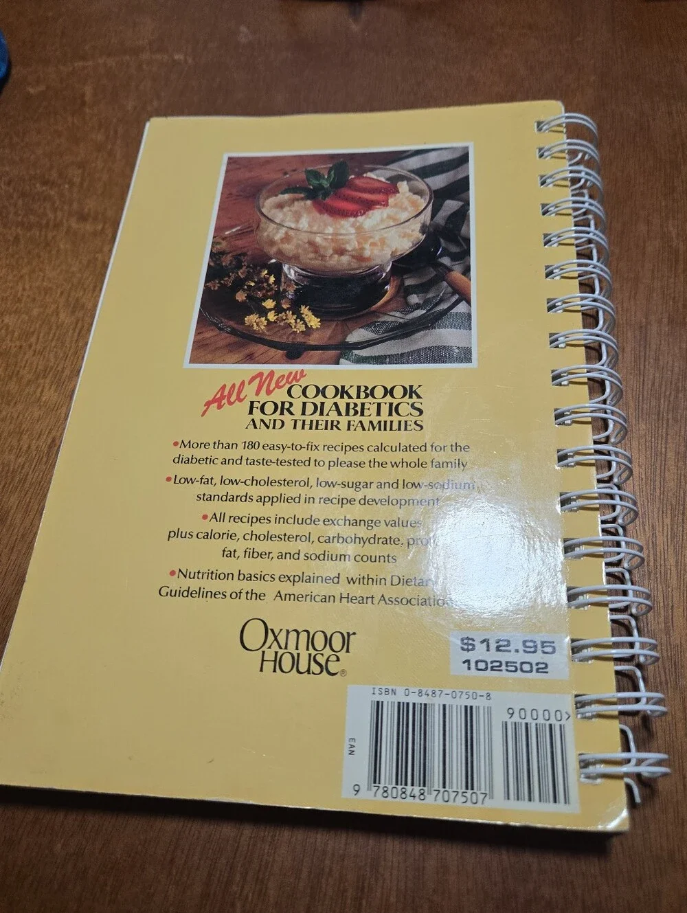 All New Cookbook for Diabetics and Their Families - Red & Brown Cover